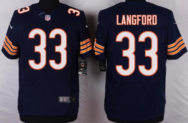 Nike Chicago Bears 33 Tillman Blue Colors Elite Jerseys