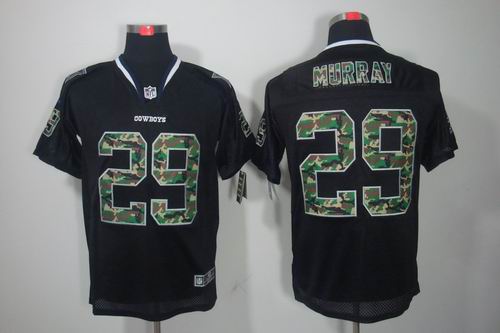 Nike Dallas Cowboys 29 DeMarco Murray Elite Black Camo NFL Jerseys