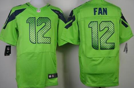 Nike Seattle Seahawks 12 th Fan elite Green NFL Jerseys