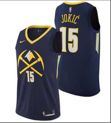 New Nike DENWER #15 JOKIC City Edition stiched NBA Jerseys