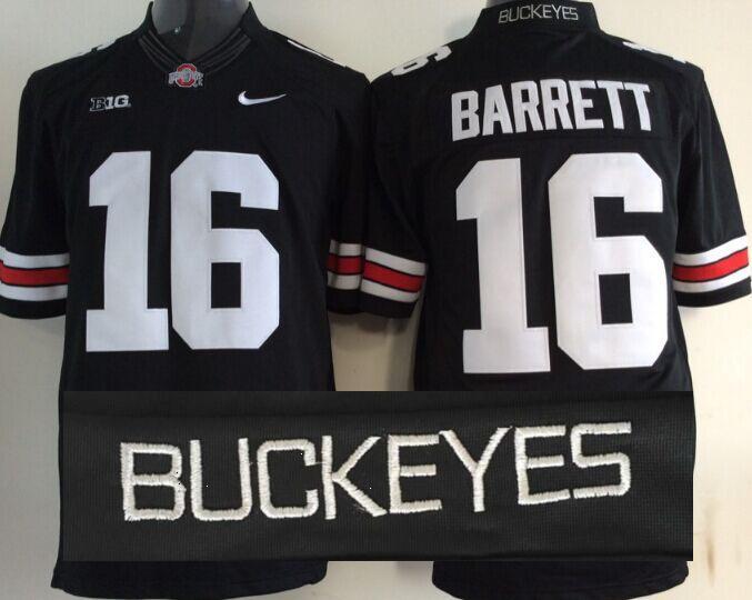 Ohio State Buckeyes #16 J.T. Barrett Limited Edition Jersey-001 Ohio State Buckeyes #16 J.T. Barrett Limited Edition Jersey-001