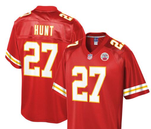 Men's Kansas City  Kareem Hunt NFL  football Jersey