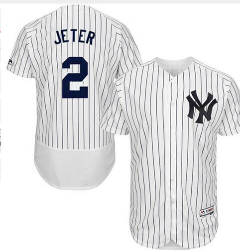 Men's New Derek Jeter #2 jersey