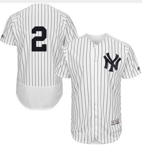 Men's New Derek Jeter #2 jersey 02