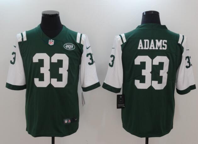 Men's New York Jets Jamal Adams Nike Green 2017 Draft Pick Jersey