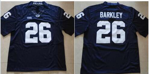 Stitched Men's Saquon Barkley Penn State Jersey