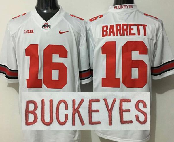 Ohio State Buckeyes #16 J.T. Barrett Limited Edition Jersey-002 Ohio State Buckeyes #16 J.T. Barrett Limited Edition Jersey-002