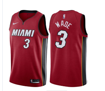 Nike Miami Heat #3 Dwyane Wade  NBA Swingman Statement Edition Jersey-002