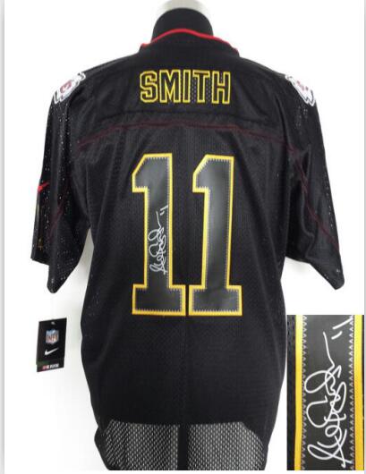 Nike San Francisco 49ers 11 Alex Smith Signature Jersey-001