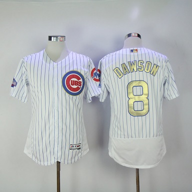 2017 Champions Chicago Cubs 8 Andre Dawson Jersey