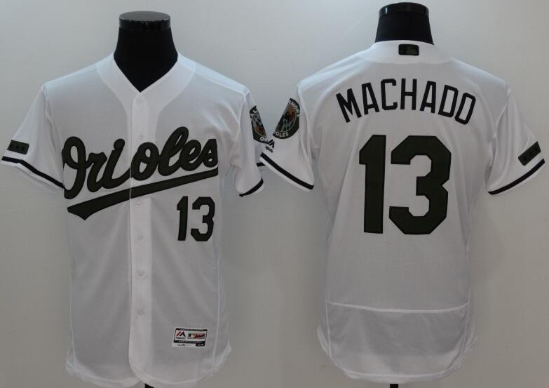 2017 Baltimore Orioles 13 Manny Machado  Men Jersey