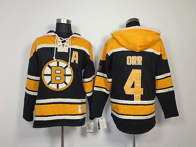 2013 NHL Boston Bruins #4 Bobby Orr Black Jersey