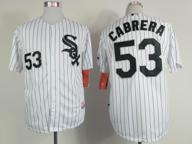 2015 Chicago White Sox 53 Melky Cabrera white men baseball mlb jerseys