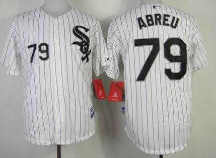 2015 Chicago White Sox 79 Jose Abreu white men baseball mlb jersey