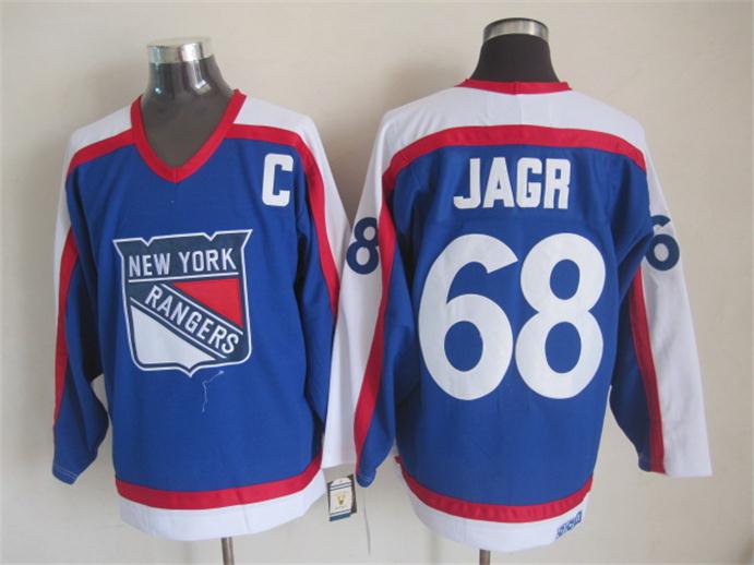 2015 New York Rangers 68 Jaromir Jagr Blue new nhl ice hockey  jerseys