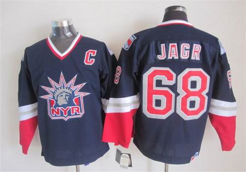 2015 New York Rangers 68 Jaromir Jagr Blue nhl ice hockey  jerseys