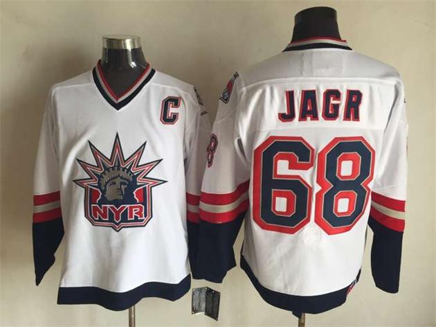 2015 New York Rangers 68 Jaromir Jagr white nhl ice hockey  jerseys