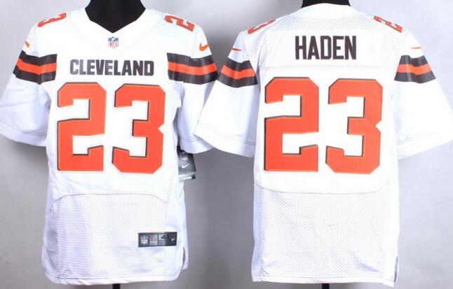 2015 Nike Cleveland Browns 23 Joe Haden elite white NFL Jerseys