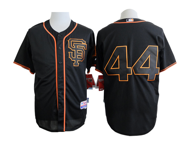 2015 San Francisco Giants 40 Black basketball jersey