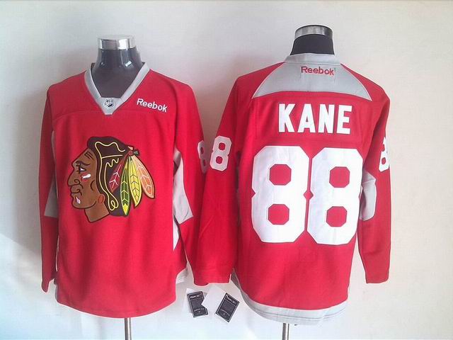 2015 reebok Chicago Blackhawks #88 Patrick Kane Red Ice hockey jerseys