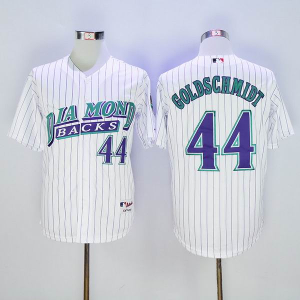 2016 Arizona Diamondback 44 Paul Goldschmidt white men baseball mlb  jerseys