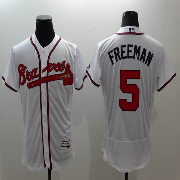 2016 Atlanta Braves 5 Freddie Freeman white elitebaseball jersey