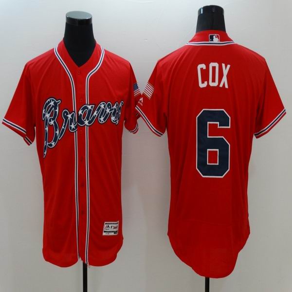 2016 Atlanta Braves 6 Bobby Cox red Flexbase Authentic Collection men baseball mlb Jersey