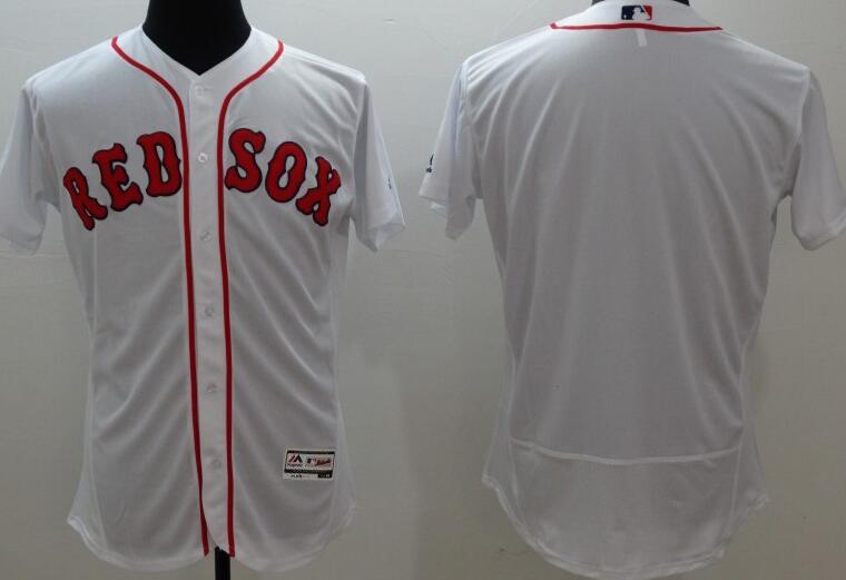 2016 Boston Red Sox blank white elite men baseball mlb  jersey