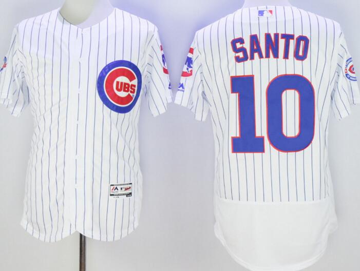 2016 Chicago Cubs 10 Ron Santo Flexbase Authentic Collection white men mlb Baseball Jersey