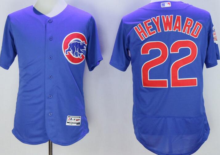 2016 Chicago Cubs 22 Jason Heyward Flexbase Authentic Collection blue men mlb Baseball Jersey