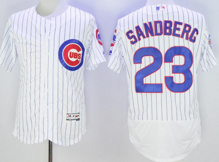 2016 Chicago Cubs 23 Ryne Sandberg Flexbase Authentic Collection white men baseball mlb Jersey