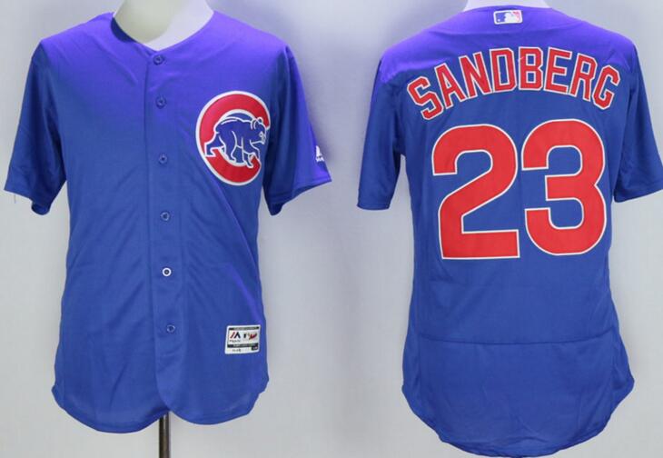 2016 Chicago Cubs 23 Ryne Sandberg blue Flexbase Authentic Collection men baseball mlb Jersey