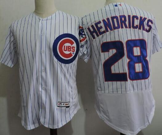 2016 Chicago Cubs 28 Kyle Hendricks Flexbase Authentic Collection white men mlb Baseball Jersey