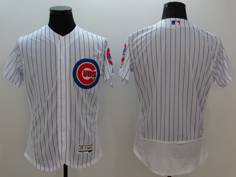 2016 Chicago Cubs blank white elite men baseball mlb jerseys