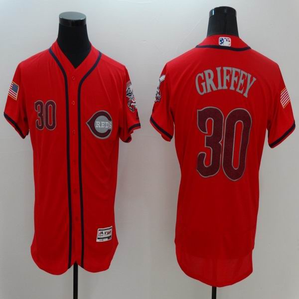 2016 Cincinnati Reds 30 Ken Griffey red Flexbase Authentic Collection men baseball mlb Jersey