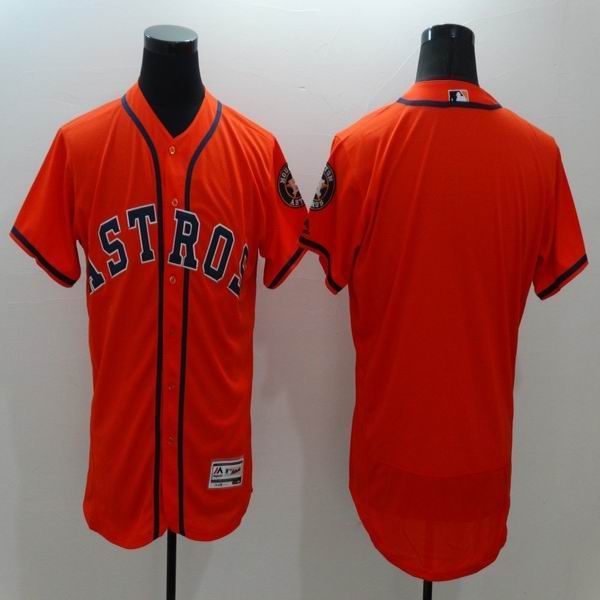 2016 Houston Astros blank orange Flexbase Authentic Collection men baseball mlb Jersey