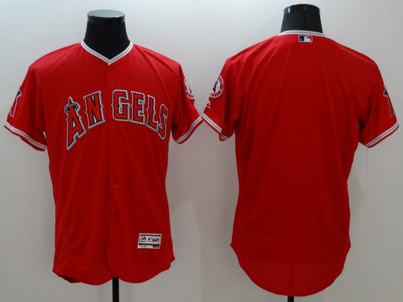 2016 Los Angeles Angels blank red elite men baseball mlb jersey