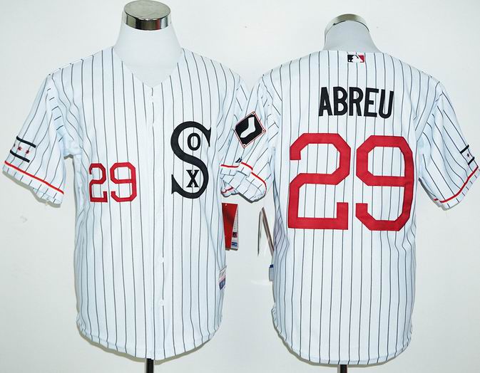 2016 New Chicago White Sox 29 Jose Abreu Gray Stitched men baseball mlb Jersey