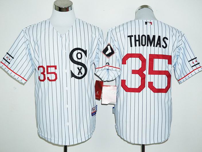 2016 New Chicago White Sox 35 Frank Thomas Gray Stitched men baseball mlb Jersey