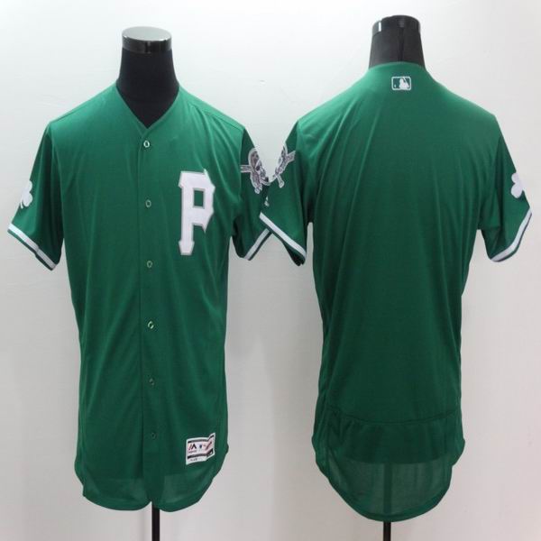 2016 Pittsburgh Pirates blank green Flexbase Authentic Collection Jersey