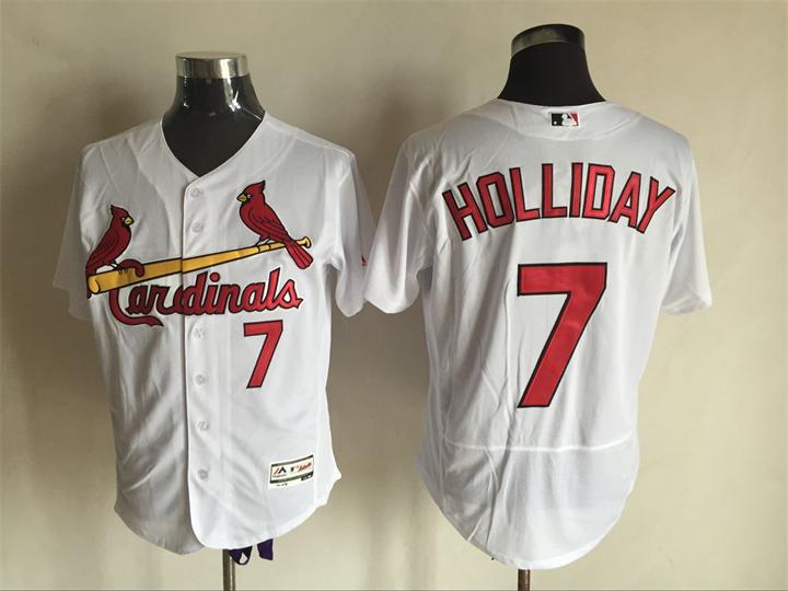 2016 St. Louis Cardinals 7 Matt Holliday white Flexbase Authentic Collection men baseball MLB Jerseys