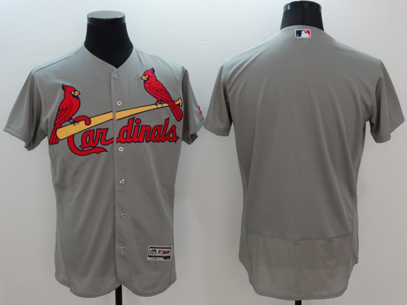 2016 St. Louis Cardinals Gray Flexbase Authentic Collection men baseball MLB Jerseys