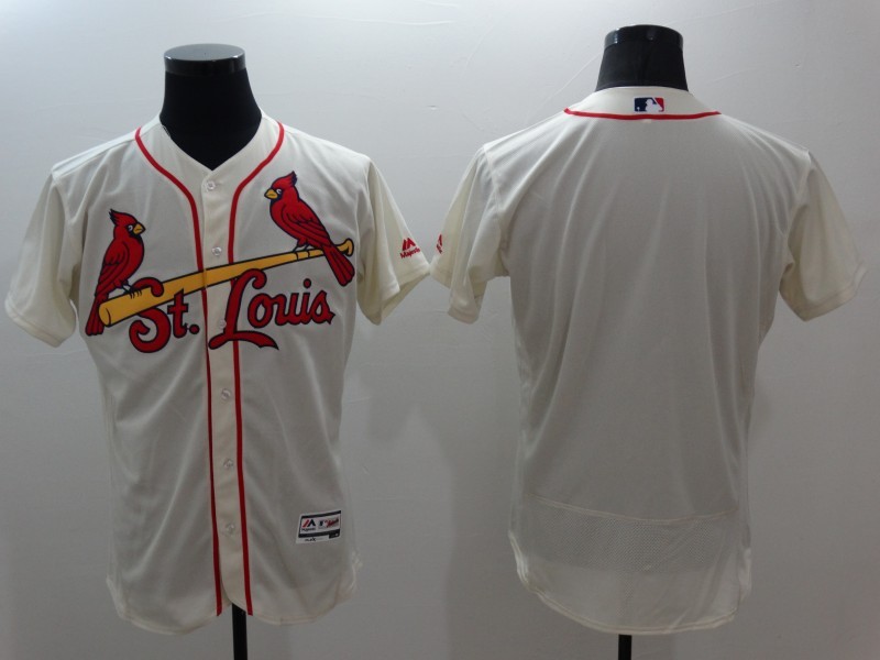 2016 St. Louis Cardinals beige Flexbase Authentic Collection men baseball MLB Jerseys