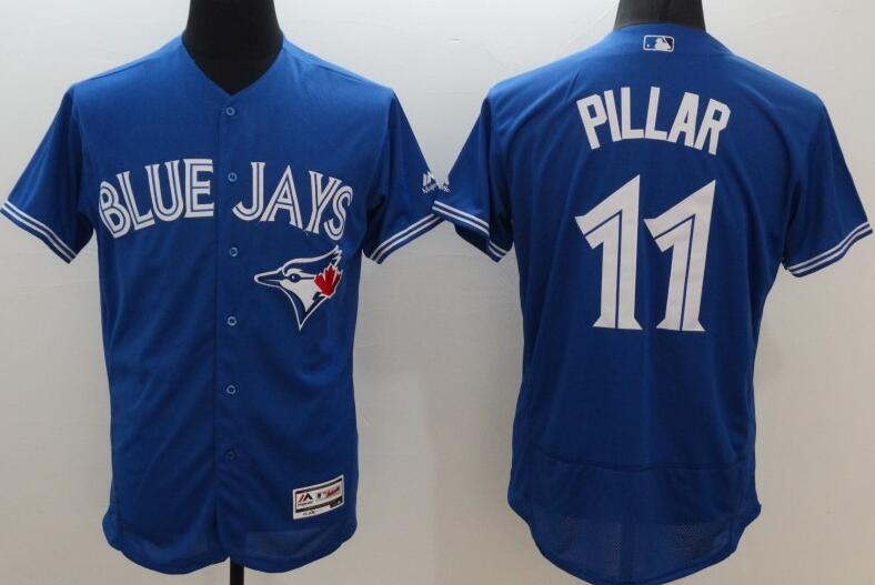 2016 Toronto Blue Jays 11 Kevin Pillar blue Flexbase Authentic Collection mlb baseball Jersey