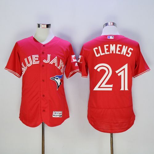 2016 Toronto Blue Jays 21 Roger Clemens red Flexbase Authentic Collection mlb baseball Jersey