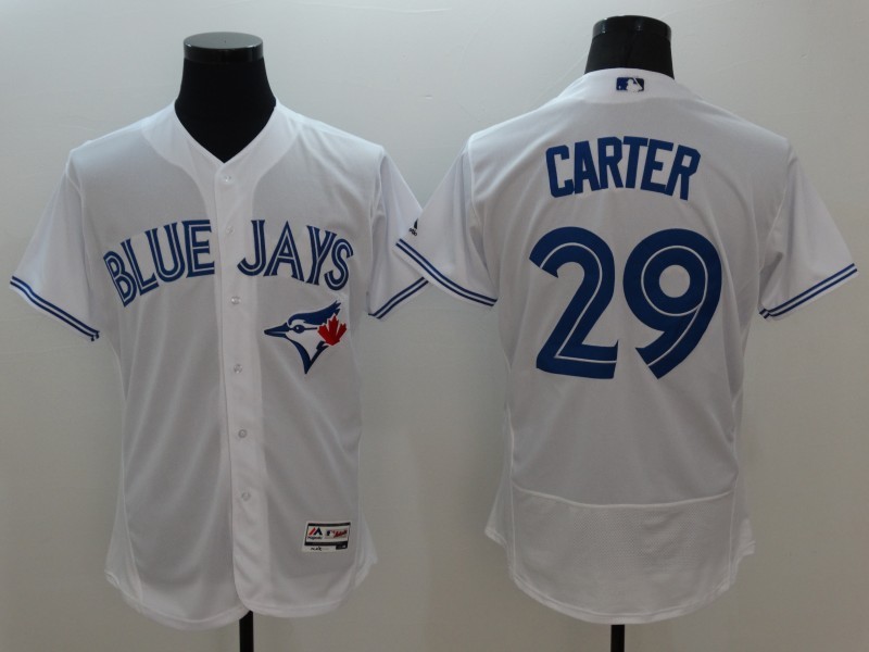 2016 Toronto Blue Jays 29 Joe Carter white Flexbase Authentic Collection mlb baseball Jersey