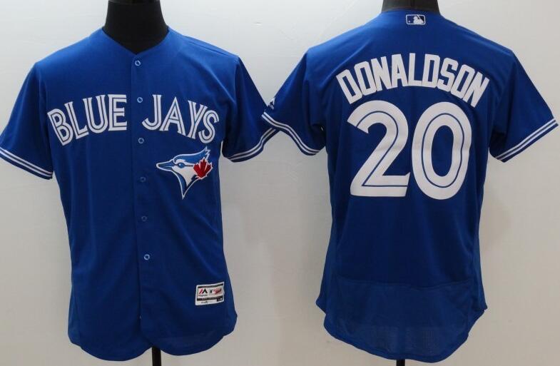 2016 Toronto blue jays 20 Josh Donaldson blue Flexbase Authentic Collection mlb baseball Jersey