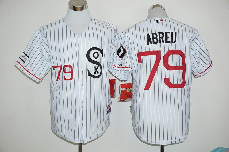 2016 new Chicago White Sox 79 Jose Abreu white men baseball mlb Jersey