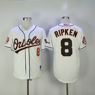 New Baltimore Orioles 8 Cal Ripken jersey