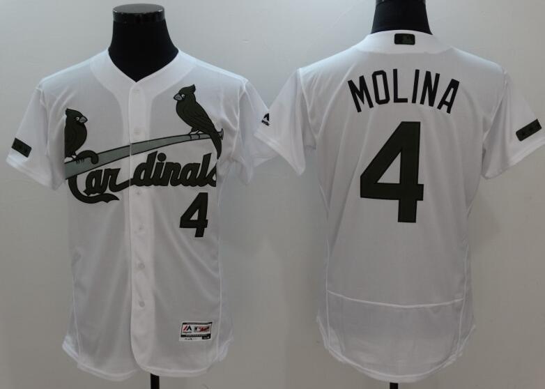 4 Yadier Molina Jersey white 01